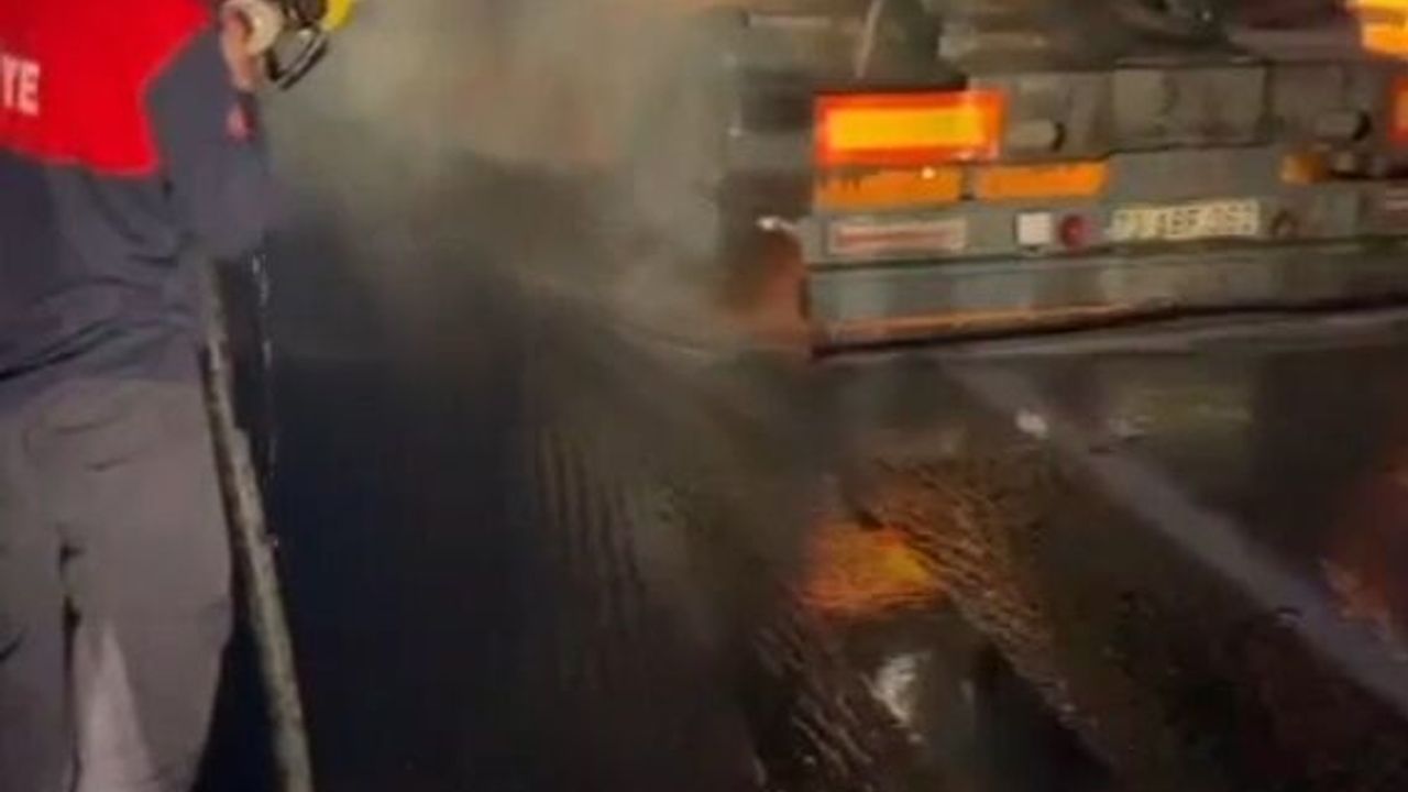 Akaryakıt Tankeri Yangını