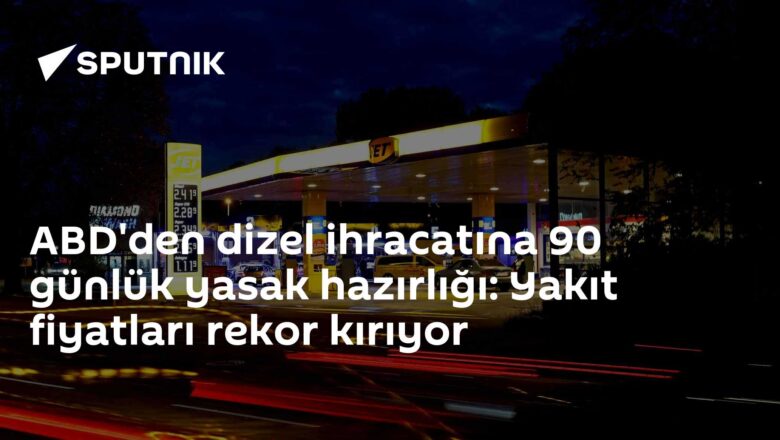 dizel ihracatı