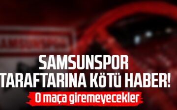 Samsunspor tribün cezası