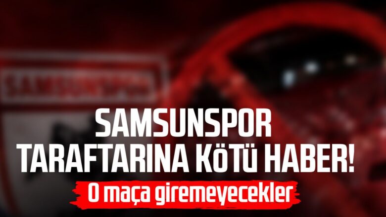 Samsunspor tribün cezası