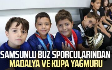Samsunlu buz sporcuları